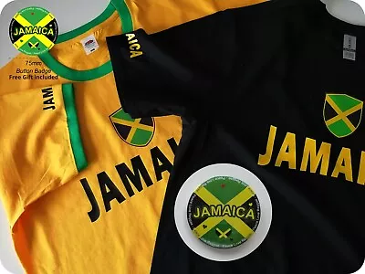 Jamaica T-Shirt Reggae One Love Kingston Unisex Rasta Tee S-3XL • £10.98