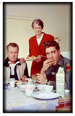 Magnet #551 Breakfast With The Presleys Elvis Vernon & Minnie Mae Hood • $4