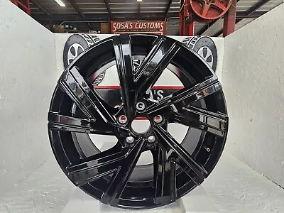 Vw Golf Wheels 18 Oem Wheel 5HO601025 AE GLOSS Black Stock#vw026 • $200