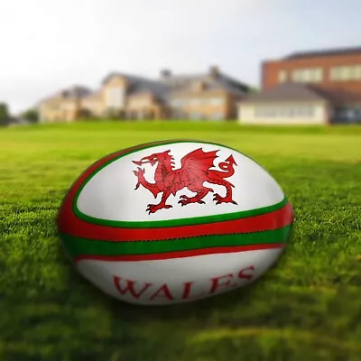 Wales Welsh Soft Rugby Playballs WRU Safe Ball Practice • £7.95