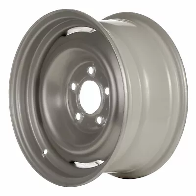 01616 Reconditioned OEM 15x7 Silver Steel Wheel Fits 1988-1995 Chevrolet C1500 • $93