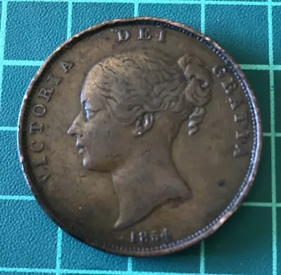 British Victoria 1854/3 PT Penny 4 Over 3 ? • £25