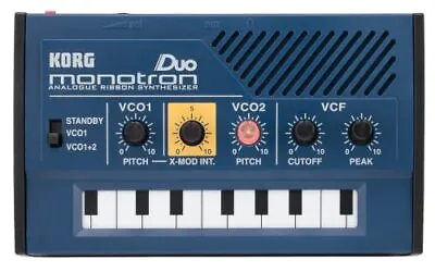 KORG Palm-sized Analog Synthesizer Monotron DUO Simple Layout Compact Size • $38.76