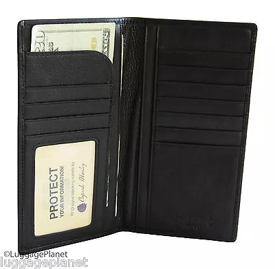 Osgoode Marley RFID Secretary Mens Coat Pocket Leather Wallet 1207 • $64.95