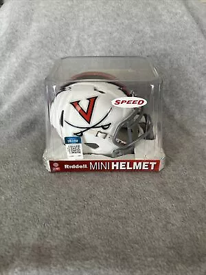 Virginia Cavaliers - NCAA Riddell Speed Mini Helmet - 8053113 - White • $30