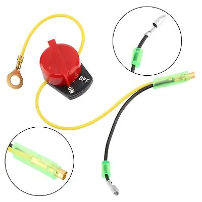 Engine On Off Stop Switch Fit For Honda Gx110 Gx120 Gx160 Gx200 Gx240 Gx270 UK • £2.84