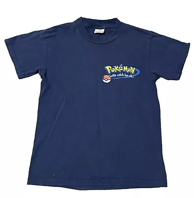 Vintage Pokeman T-Shirt 1999 Youth Medium  • $14