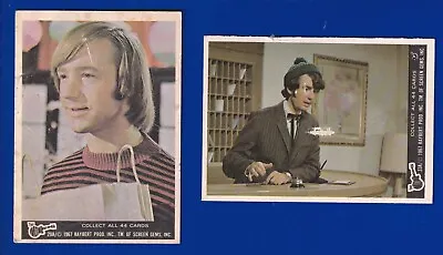 2 Lot Peter Tork Michael Nesbith 1967 Donruss The Monkees #29a 33a • $1.50