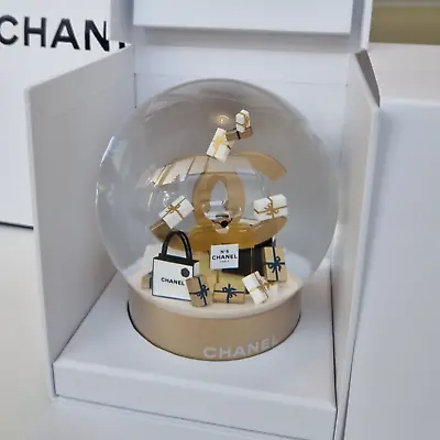 2023 CHANEL Snow Perfume Globe BALL VIP Christmas Gift Limited Edition Rare Good • $271.84