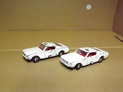 2 X Matchbox Lesney Ford Mustang Steering Edition Series No 8  • $31.12