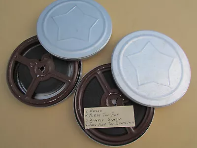 Vintage Reel Film In Canisters Lot Of 2 Dupont Kodak Mickey Mouse • $35