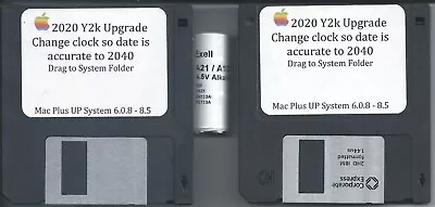 Macintosh Plus Clock Y2k 2020 UPDATE Kit New Battery & Software For Computer • $28