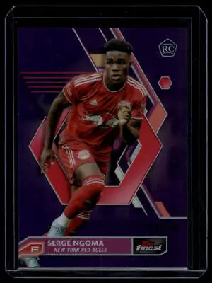 2023 Topps Finest MLS #6 Serge Ngoma Purple Refractor #/250 • $4.99