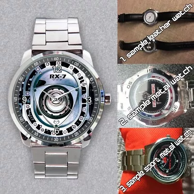 New Mazda Rx 7 Rotary Engine Sport Metal Watch • $24.99