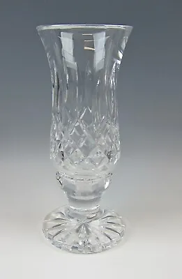 Waterford LISMORE Crystal 2pc Hurricane Lamp • $95