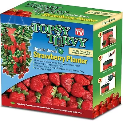 Topsy Turvy Strawberry Planter • $12.99