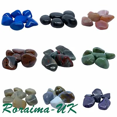 £0.99 • Buy Healing Natural Crystal Tumbled Stones Gemstones Reiki Chakra 20-40mm Uk Seller