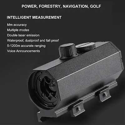 MINI8 Laser Rangefinder Hunting Golf Outdoor OLED Screen Voice Broadcast 1200m • $183.99