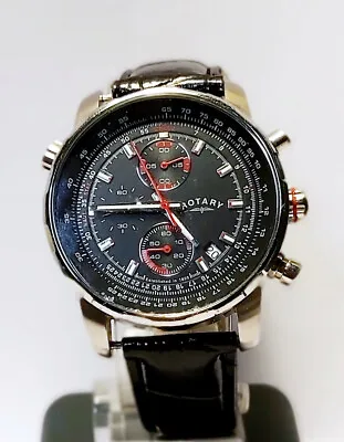 Rotary Chronospeed GS03641/04 Chronograph Watch • £20