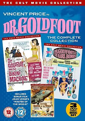 The Dr. Goldfoot Collection (With Bonus DVD) (DVD) Vincent Price • £8.56