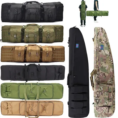 £23.91 • Buy Multi Tactical Rifle Bag Gun Shotgun Paded Case Pistol Airsoft Shoulder Backpack