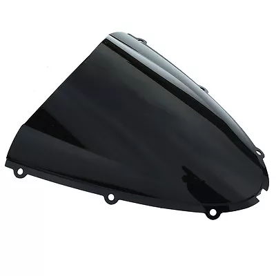 Black Windscreen Windshield For Kawasaki Ninja ZX6R ZX-6R 05-08 10R ZX-10R 06-07 • $24.99