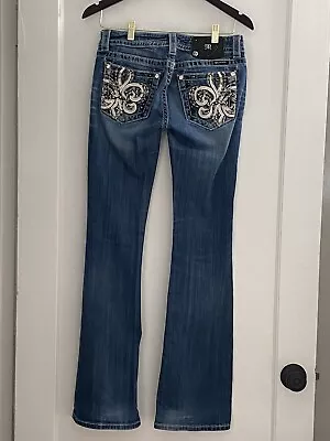 Womens Miss Me JP5769B Boot Cut Size 28 Denim Blue Jeans See Photos • $18.99