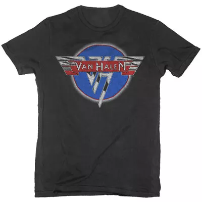 Van Halen Chrome Logo Unisex Official T-Shirt • £14.95