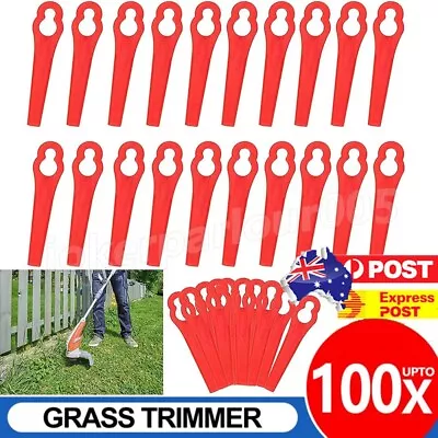 Up To 100pcs Plastic Grass Trimmer Blade For Ozito Kuller Bosh Garden Lawn AU • $3.99