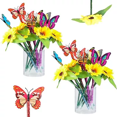 12 Pieces Sunflower Pens Faux Flowers Ballpoint Pens Creative Sunflower Gel Ink • $29.99