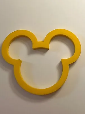 Disney Mickey Mouse Mold Pancake Eggs Silicone Yellow • $12