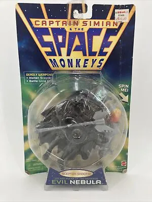 MOC Captain Simian And The Space Monkeys Evil Nebula Action Figure Mattel 1996 • $29.95