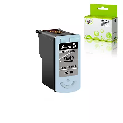 1PK PG-40 Black Ink Cartridge Remanufactured FOR Canon MP470 MX300 MX310 MP170 • $15.98
