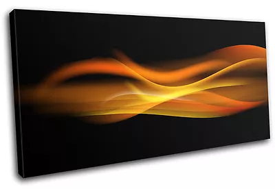 Smoke Colourful Vector  Abstract SINGLE CANVAS WALL ART Picture Print VA • $89.99