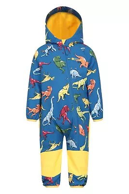 Mountain Warehouse Baby Suit All In One Softshell Kids Water Resistant One Piece • £19.99