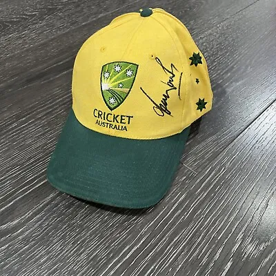 $295 • Buy 2003 Australian One Day Cricket Hat Signed Shane Warne