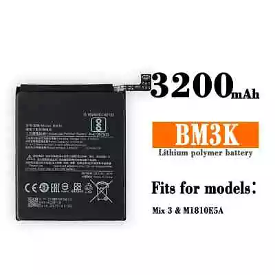 New Replacement For Xiaomi Mi Mix 3 Battery BM3K 3200mAh M1810E5A • £9.50