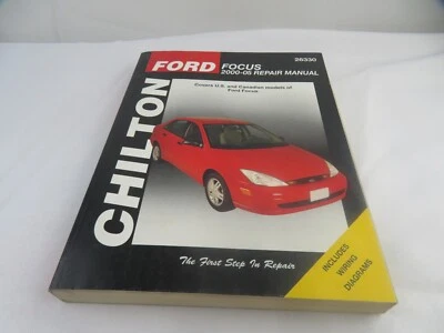 $16.97 • Buy Chilton Ford Focus 2000-2011 Repair Manual 26330