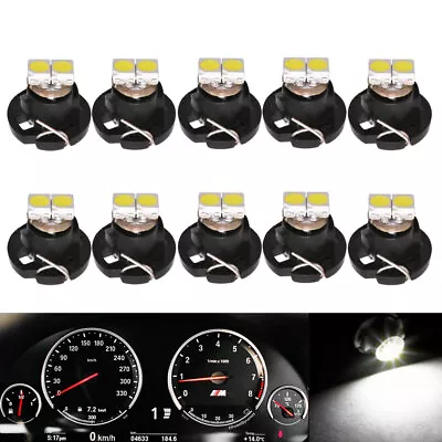 Car T4/T4.2 Neo Wedge Dash A/C Climate Control HVAC Switch LED Light White Bulbs • $5.49