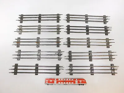 CJ700-2 10x Märklin Gauge 0 Track/Track Piece (10 3/16in) For Electric Operated • $47.67