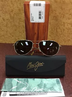 Maui Jim Baby Beach Sunglasses New HS245-16 Gold/ Bronze Lens • $259.98