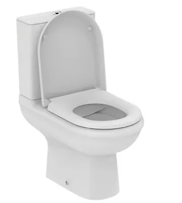 Ideal Standard Della Close-coupled Rimless Toilet Dual-flush 4/6ltr (848pt) • £99.99