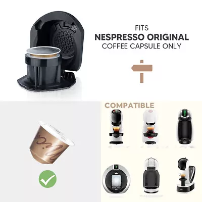 ICafilas Coffee Capsule Converter Adapter For Dolce Gusto Use Nespresso Origine • $7.99