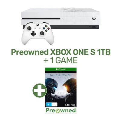 $279 • Buy Xbox One S 1TB Console (Refurbished By EB Games) + 1  Game  - Xbox One