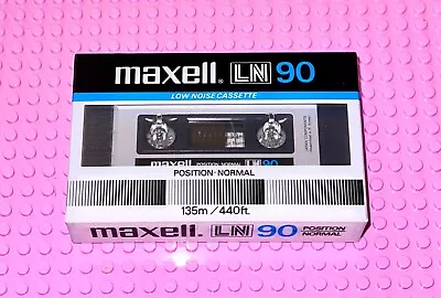 Maxell Ln   90    Type I   Blank Cassette Tape (1) (sealed) • $17.99