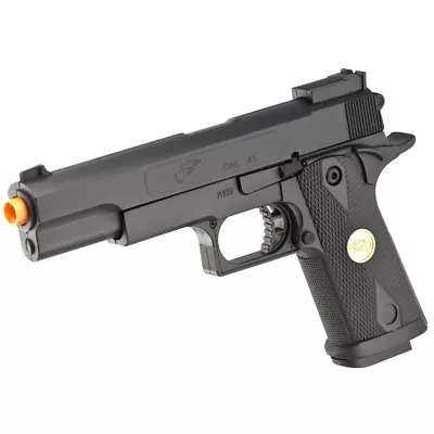 DOUBLE EAGLE M 1911 A1 FULL SIZE AIRSOFT SPRING HAND GUN PISTOL W/ 6mm BBs BB • $9.95