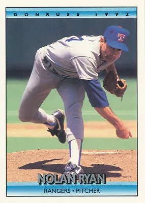 $1.69 • Buy Nolan Ryan 1992 Donruss #707 Texas Rangers Baseball Card
