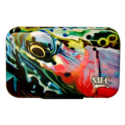 Montana Fly Company Mfc Maddox's Firehole Rise Poly Fly Box Featuring Slit Foam • $28