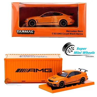 Tarmac Works 1:64 Mercedes-Benz C63 AMG Black Series Orange - T64G-009-OR • $21.99