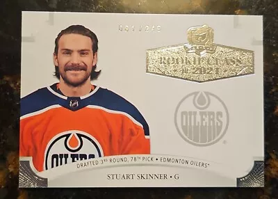 2020-21 Upper Deck The Cup Class Of 2021 #81/249 Stuart Skinner #2020-SS Rookie  • $15.99